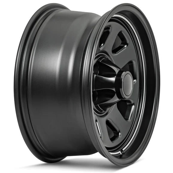 Load image into Gallery viewer, Quadratec CJ Retro Alloy Wheel for 07-24 Jeep Wrangler JK, JL and Gladiator JT
