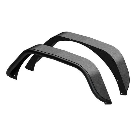 Aries 2500203 Rear Fender Flares for 18-24 Jeep Wrangler JL