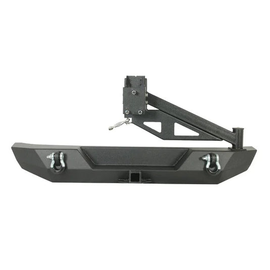 Paramount Automotive 51-0395 Rear Bumper with Tire Carrier for 07-18 Jeep Wrangler JK