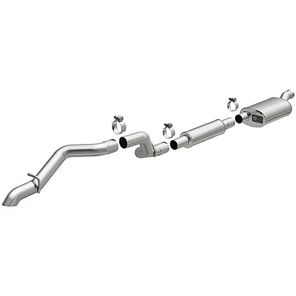 Magnaflow 19592 Overland Series Cat-Back Performance Exhaust System for 18-22 Jeep Wrangler JL Unlimited 4-Door with 3.6L