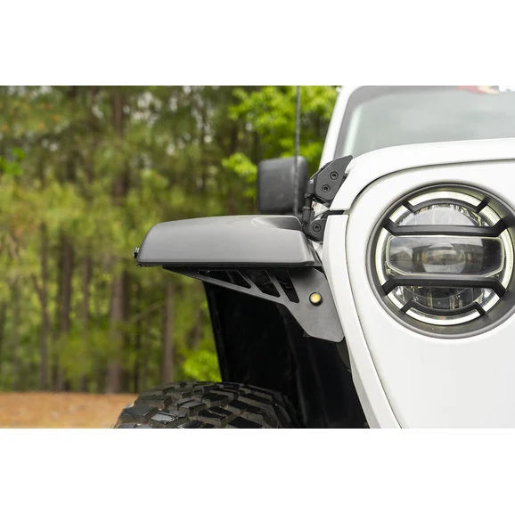 Rugged Ridge Front Fender Chop Brackets for 18-24 Jeep Wrangler JL Sahara & Rubicon, 18-24 Gladiator JT