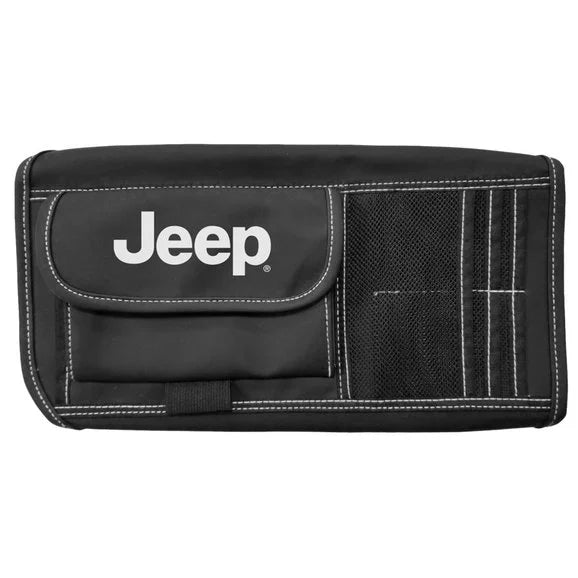 Plasticolor 006196R01 Jeep Logo Visor Media Organizer