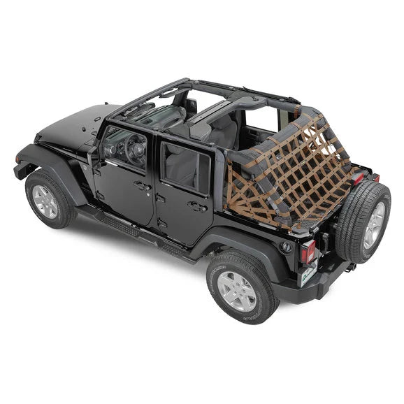 Load image into Gallery viewer, Dirtydog 4X4 Rear Spider Netting for 07-18 Jeep Wrangler Unlimited JK 4 Door
