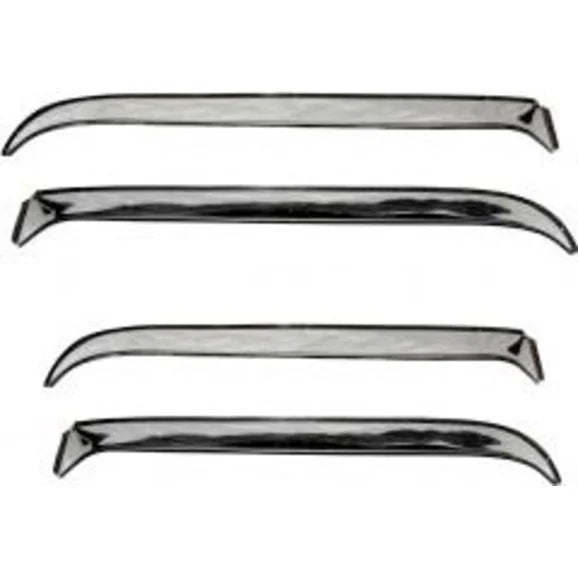 AVS 14412 Stainless Steel Ventshade for 84-96 Jeep Cherokee XJ 4 Door