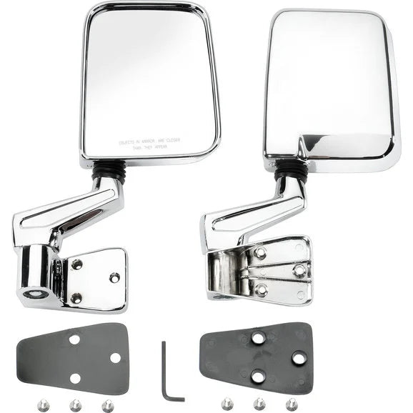 Load image into Gallery viewer, Rampage Products 7504 Mirrors in Chrome for 87-06 Jeep Wrangler YJ, TJ &amp; Unlimited
