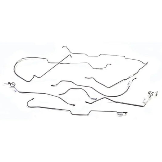 OMIX 16737.42 Full Brake Line Set for 76-80 Jeep CJ7