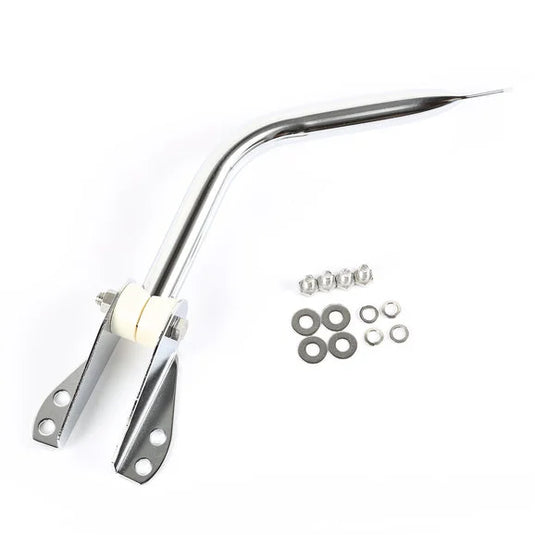 Rugged Ridge 11012.01 Chrome Mirror Arm and Bracket for 55-86 Jeep CJ Series