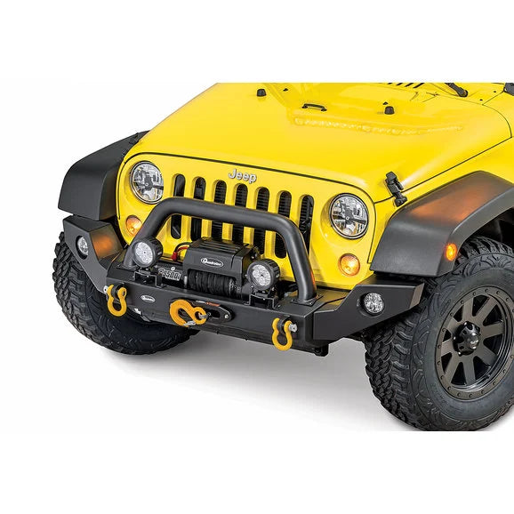 Load image into Gallery viewer, Quadratec Modular Winch Ready Front Bumper for 07-18 Jeep Wrangler JK
