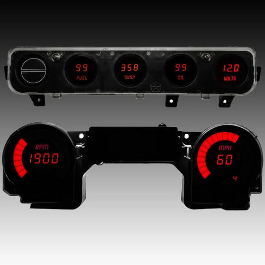 Intellitronix LED Digital Gauge Panel for 92-95 Jeep Wrangler YJ