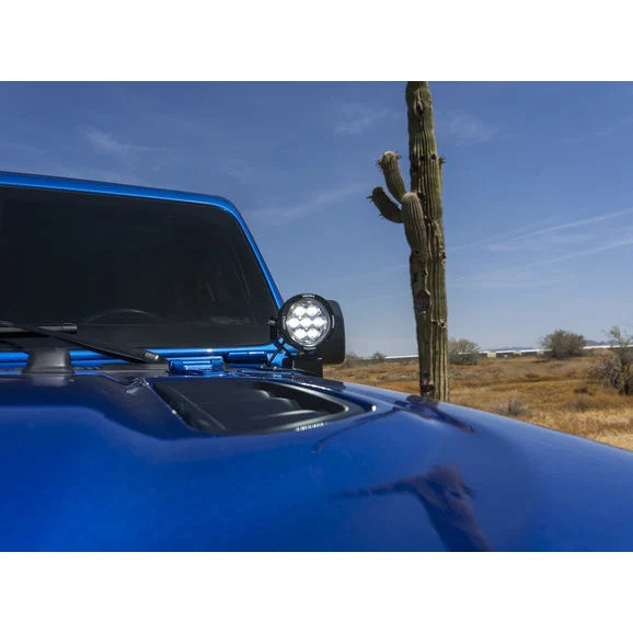 Load image into Gallery viewer, Vision X 5544180 A-Pillar Cowl Light Mounts for 18-24 Jeep Wrangler JL &amp; Gladiator JT
