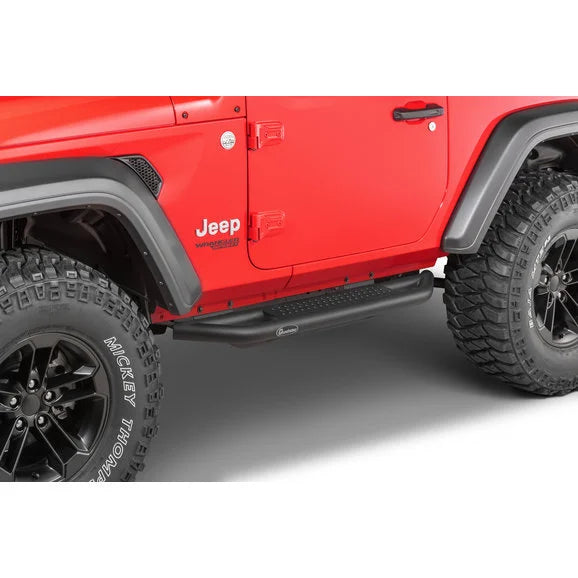 Load image into Gallery viewer, Quadratec QRC Side Armor with Step for 18-23 Jeep Wrangler JL 2-Door
