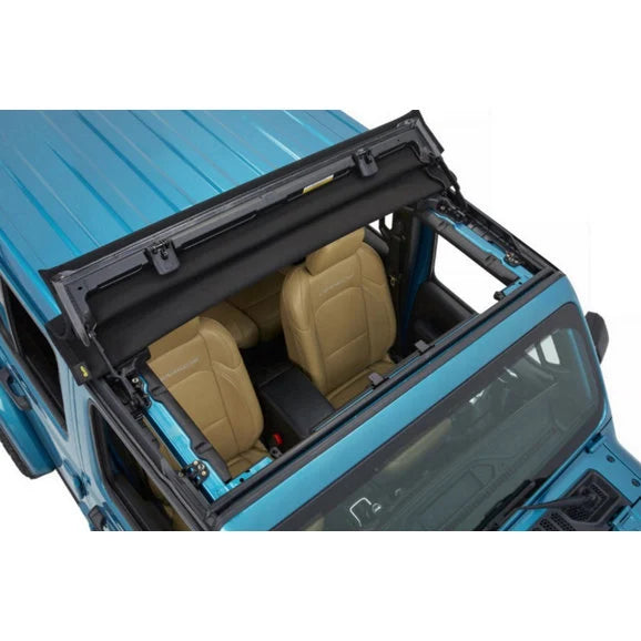 Mopar 82216370AA Sunrider for Hardtop in Black Twill for 18-24 Jeep Wrangler JL & Gladiator JT