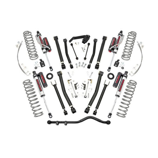 Rough Country 67430 4in X-Series Suspension Lift Kit for 07-18 Jeep Wrangler Unlimited JK