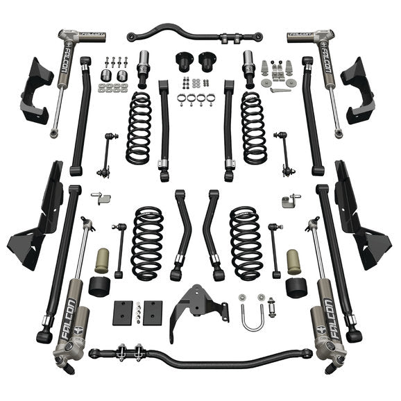 Load image into Gallery viewer, Teraflex 1324000 Alpine CT4 Suspension System for 07-18 Jeep Wrangler Unlimited JK
