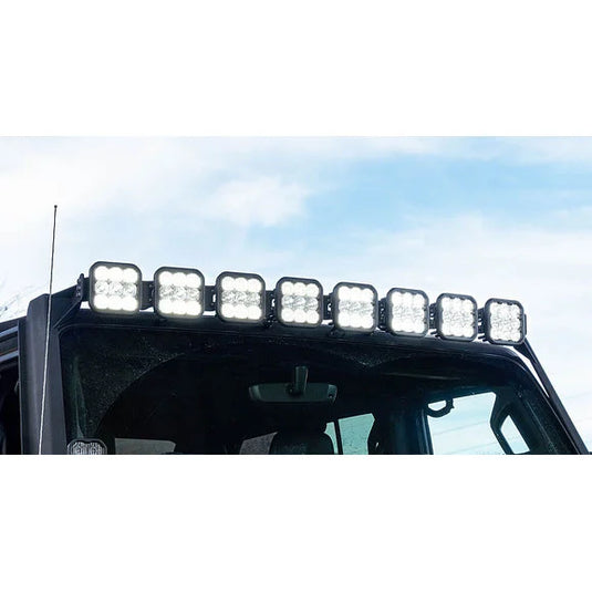 Diode Dynamics DD6821 SS5 Windshield Sport CrossLink Combo Lightbar Kit for 18-22 Jeep Wrangler JL