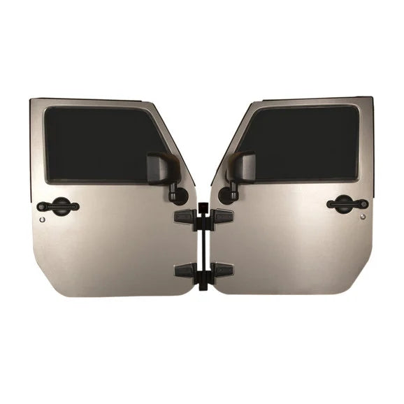 Load image into Gallery viewer, Rugged Ridge 12107.10 Wall Mount Door Holders for 76-24 Jeep Wrangler JL, JK, TJ, YJ &amp; CJ
