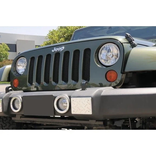 T-Rex 46481 Sport Series Formed Black Mesh Grille for 07-18 Jeep Wrangler JK