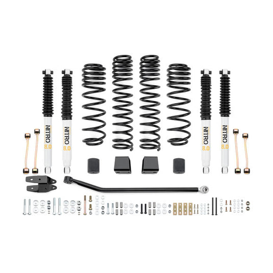 Quadratec Maximum Duty 3.5" Coil Spring Suspension Lift Kit for 18-23 Jeep Wrangler JL 2-Door