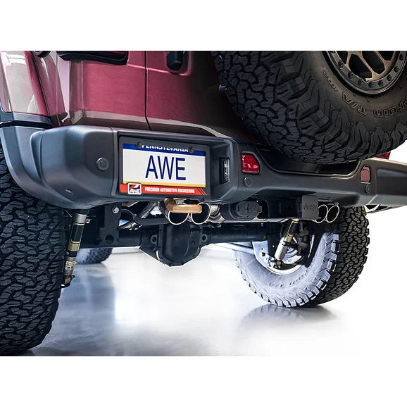 Load image into Gallery viewer, AWE Exhaust 3025-41392 SwitchPath Catback Exhaust for 21-24 Jeep Wrangler JL Unlimited 4-Door Rubicon 392 with 6.4L
