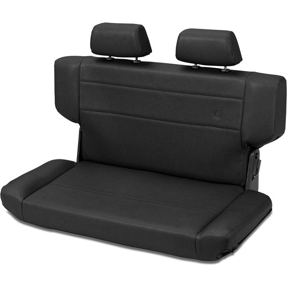 Load image into Gallery viewer, Bestop TrailMax II Fold &amp; Tumble Rear Bench Seat in Vinyl for 97-06 Jeep Wrangler TJ
