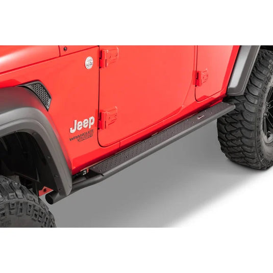 Quadratec Brute Strength Side Steps for 18-24 Jeep Wrangler Unlimited JL 4-Door