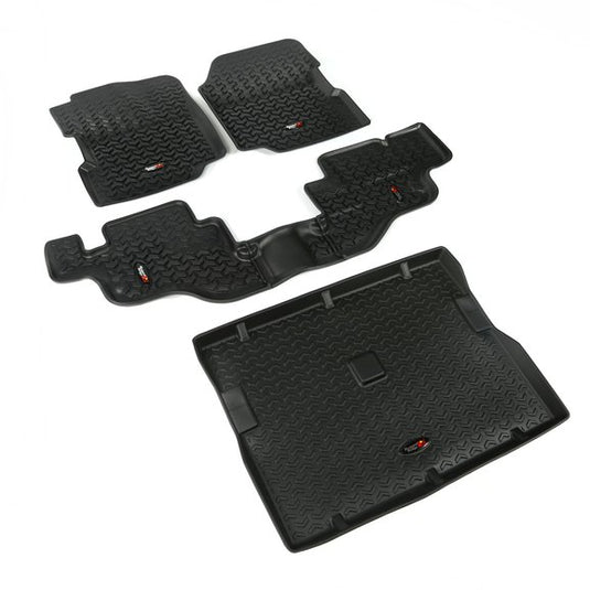 Rugged Ridge 12988.09 Floor Liner Kit for 76-95 Jeep CJ & Wrangler YJ