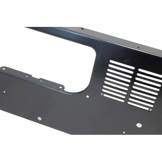 Kentrol Dash Panel without Radio Cutout in Stainless Steel for 76-86 Jeep CJ-5, CJ-7 & CJ-8 Scrambler