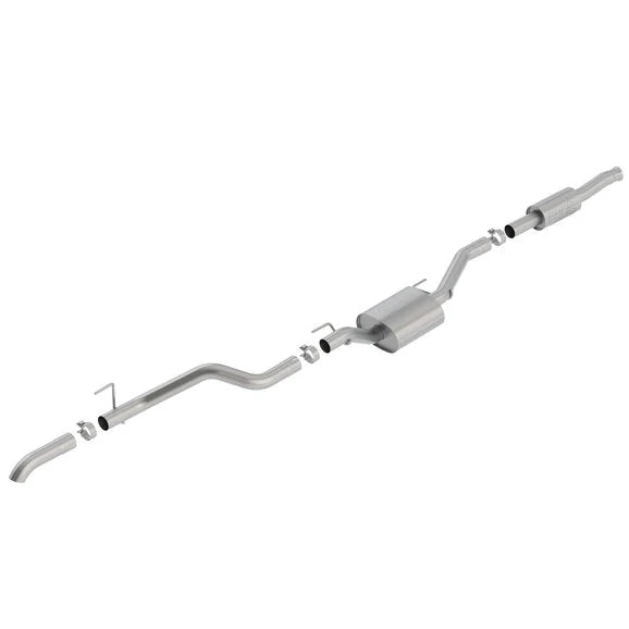 Borla ATAK® T-304 Stainless Steel Catback Exhaust System for 20-24 Jeep Gladiator JT