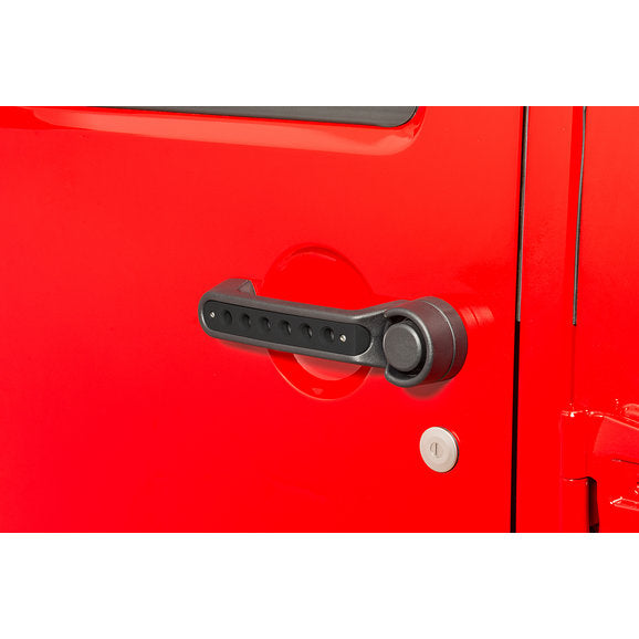 Load image into Gallery viewer, DV8 Offroad Door &amp; Tailgate Handle Inserts for 07-18 Jeep Wrangler JK 2 Door
