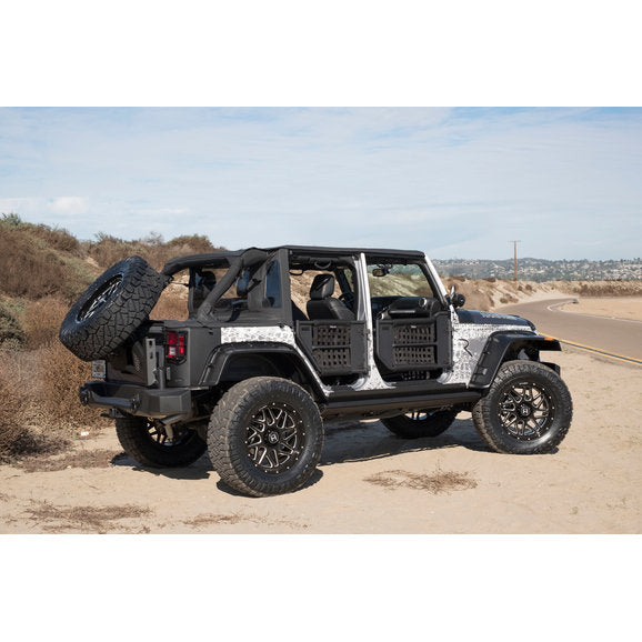 Load image into Gallery viewer, Rampage Products 990135 TrailView Tonneau Top for 07-18 Jeep Wrangler JK Unlimited 4 Door
