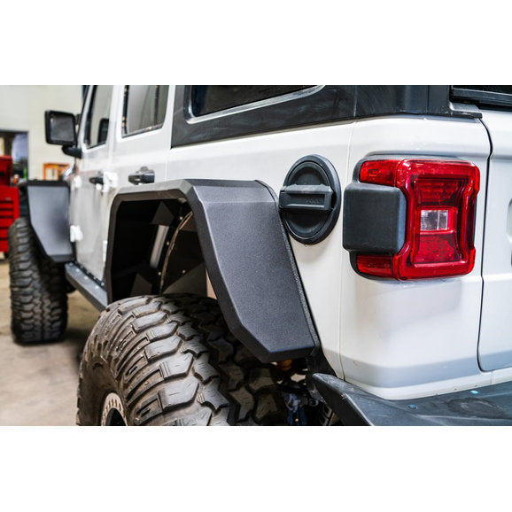 Load image into Gallery viewer, Road Armor Stealth Steel Wide Fender Flares for 18-23 Jeep Wrangler JL &amp; Gladiator JT
