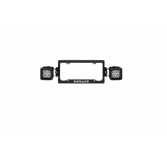 Load image into Gallery viewer, ZROADZ Z310005 License Plate Frame LED Bracket to Mount (2) 3&quot; LED Pod Lights
