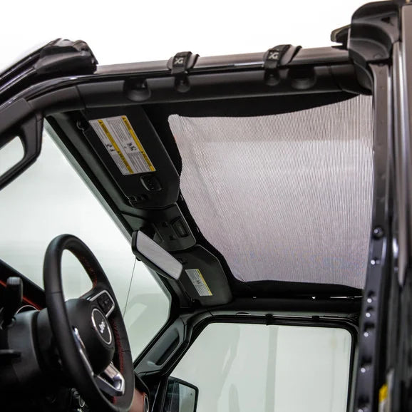 Load image into Gallery viewer, XG Cargo XG-316 Magne-Lok Magnetic Sun Shade for 18-23 Jeep Wrangler JL &amp; 2023 Gladiator JT
