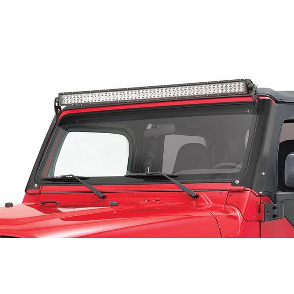 Load image into Gallery viewer, TACTIK 97109 50&quot; Combo Beam with &quot;A&quot; Pillar Mount Brackets for 97-06 Jeep Wrangler TJ
