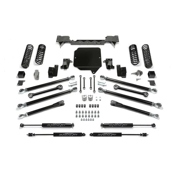 Load image into Gallery viewer, Fabtech 3in Crawler Long Travel Lift Kit for 18-23 Jeep Wrangler JL Unlimited
