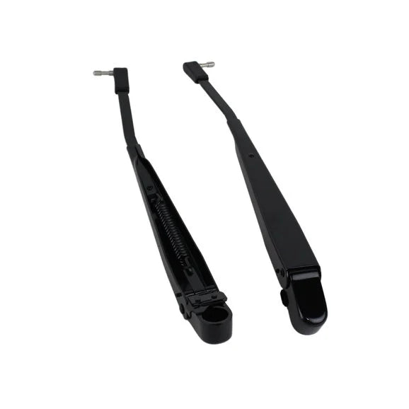 Load image into Gallery viewer, Kentrol 50545 Windshield Wiper Arm Pair in Black for 87-95 Jeep Wrangler YJ
