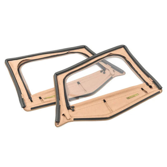 QuadraTop Upper Door Skins for 88-95 Jeep Wrangler YJ