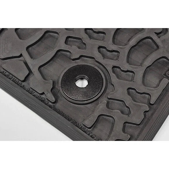 Load image into Gallery viewer, FlexTread Tire Tread/Scorched Earth Scene Front Floor Liners for 07-18 Jeep Wrangler JK
