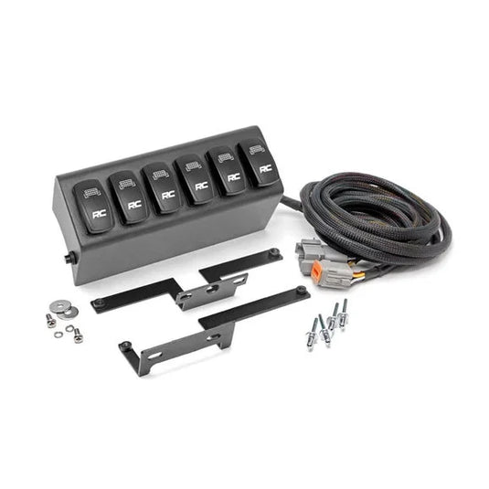 Rough Country 70959 MLC-6 Multiple Light Controller for 07-18 Jeep Wrangler JK