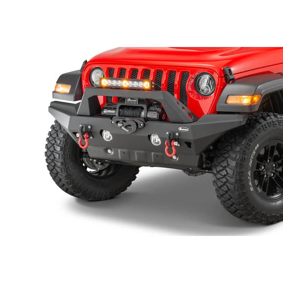 Load image into Gallery viewer, Quadratec Brute Strength™ Winch Bumper for 18-23 Jeep Wrangler JL &amp; Gladiator JT
