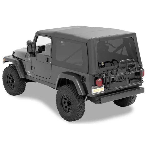 Bestop Supertop NX Soft Top with Tinted Windows without Doors for 04-06 Jeep Wrangler Unlimited TJ