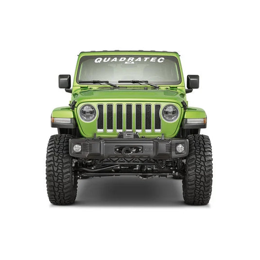 Rugged Ridge 11544.24 Spartacus Stubby Front Bumper for 18-24 Jeep Wrangler JL & Gladiator JT