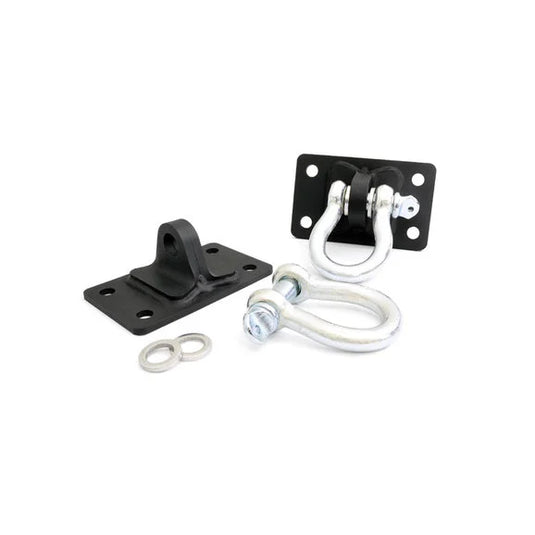 Rough Country 1046 D-Ring & Mount Kit for 07-18 Jeep Wrangler JK with