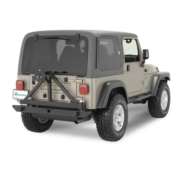 Load image into Gallery viewer, Rock Hard 4X4 RH2001-C Rear Bumper/Tire-Carrier for 76-06 Jeep CJ, Wrangler YJ, TJ &amp; Unlimited
