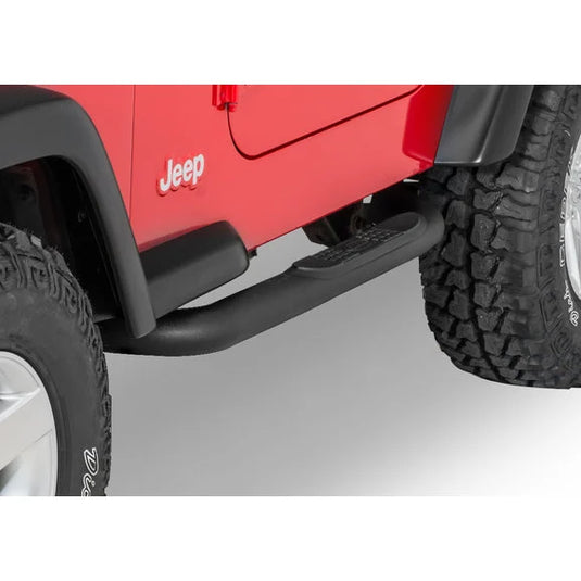 Quadratec QR3 Heavy Duty Side Steps for 87-06 Jeep Wrangler YJ, TJ