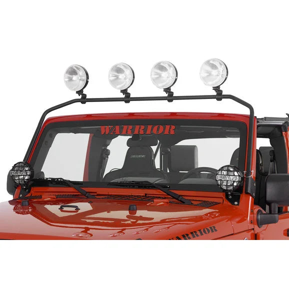 Warrior Products 869 Safari Sport Front Light Bar for 07-18 Jeep Wrangler JK