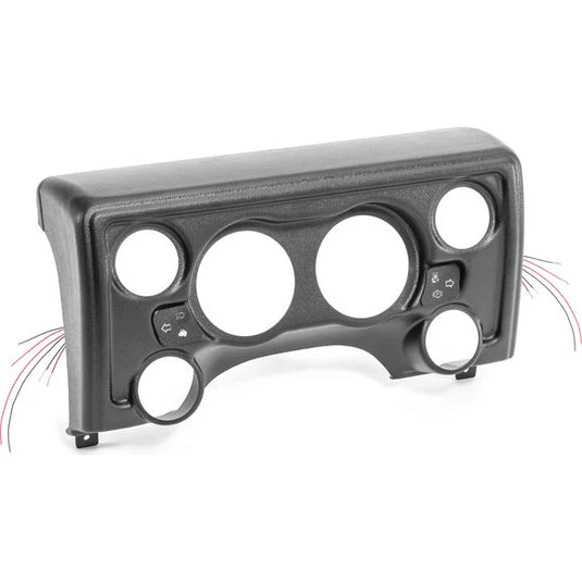 Gauge Works 90011 6 Gauge Direct Fit Dash Panel for 97-06 Jeep Wrangler TJ