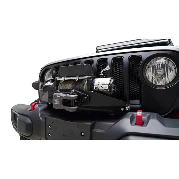 Load image into Gallery viewer, Paramount Automotive 81-20104 External Winch Plate for 18-23 Jeep Wrangler JL &amp; Gladiator JT
