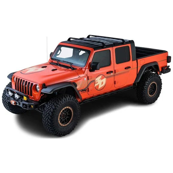 Load image into Gallery viewer, Rhino-Rack SG59 Gutter-Mount Vortex 2-Bar Roof Rack for 07-21 Wrangler JL, JK Unlimited, &amp; 20-21 Gladiator JT
