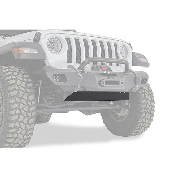 Load image into Gallery viewer, LoD Offroad JSP1881 Black Ops Front Bumper Skid Plate for 18-22 Jeep Wrangler JL &amp; Gladiator JT with a Black Ops Front Bumper
